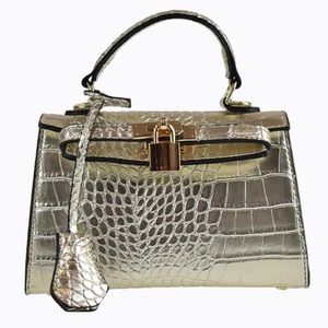 Peta + Jane Gold Hedi Bag